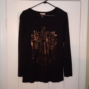 Skull black long sleeve